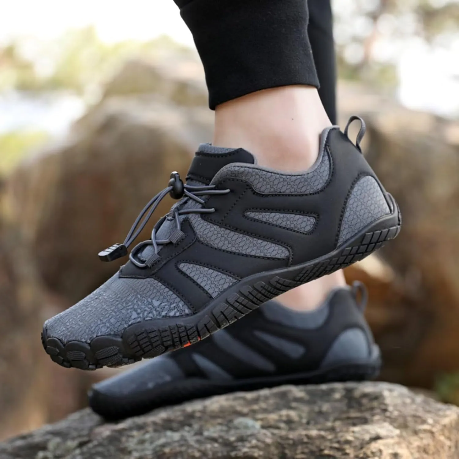 Barefoot Shoes Men Women Minimalist Wide Toe Box Zero Drop Lightweight Cross Training Shoes Trail Running Hiking Sneakers