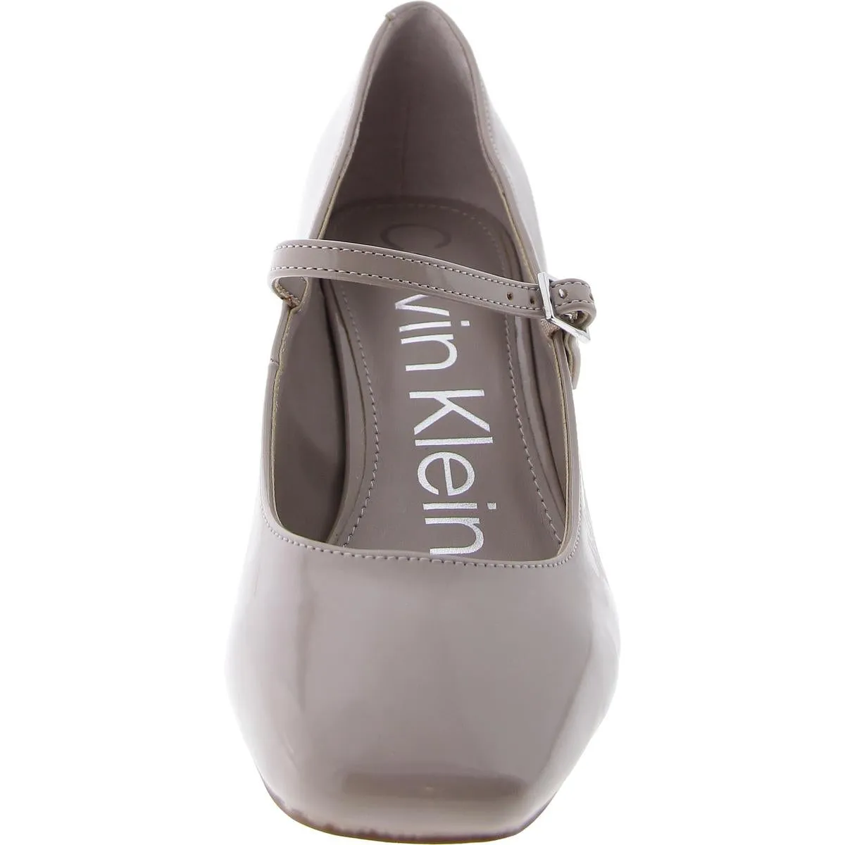 Calvin Klein Womens Patent Mary Janes