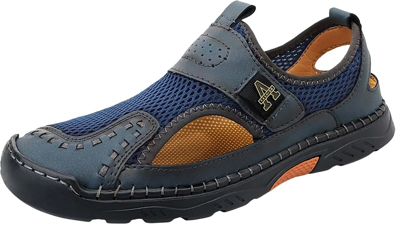 Closed Toe Mesh Hollow Out Breathable Lightweight Trail Walking Shoes Women's Sport Athletic Sandals Outdoor Hiking Sandals Casual Sandals Water Shoes