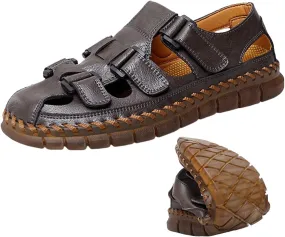 HESBITEUL Mens Sport Sandals Outdoor: Non-Slip MD Slide for Trail Hiking