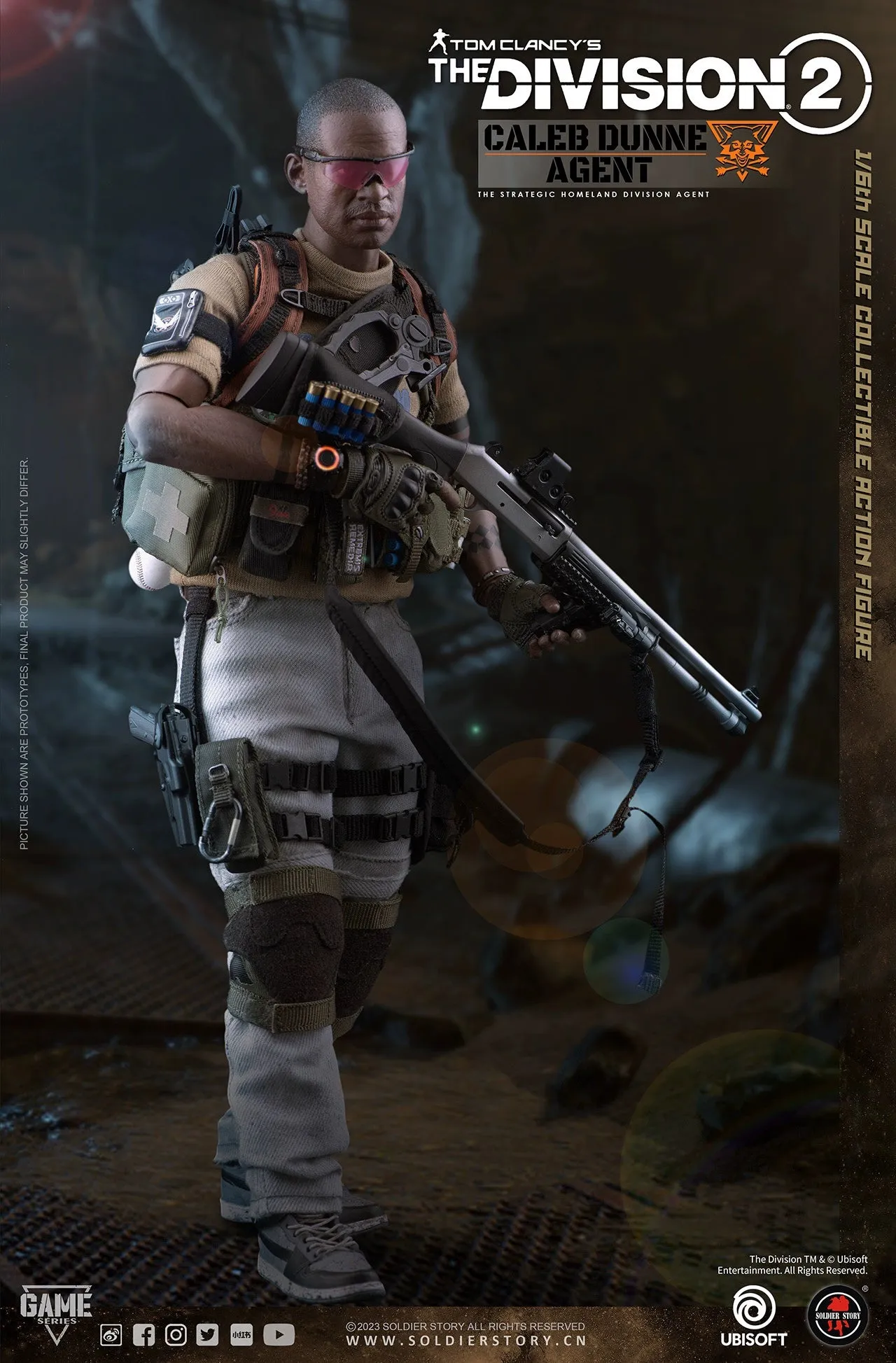 In-stock 1/6 Soldier Story SSG-008 The Division 2 Agent “Caleb Dunne“