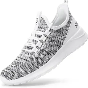 STQ Womens Slip On Sneakers Tennis Walking Orthopedic Shoes Breathable Athletic Gym Workout Cross Training Sneakers