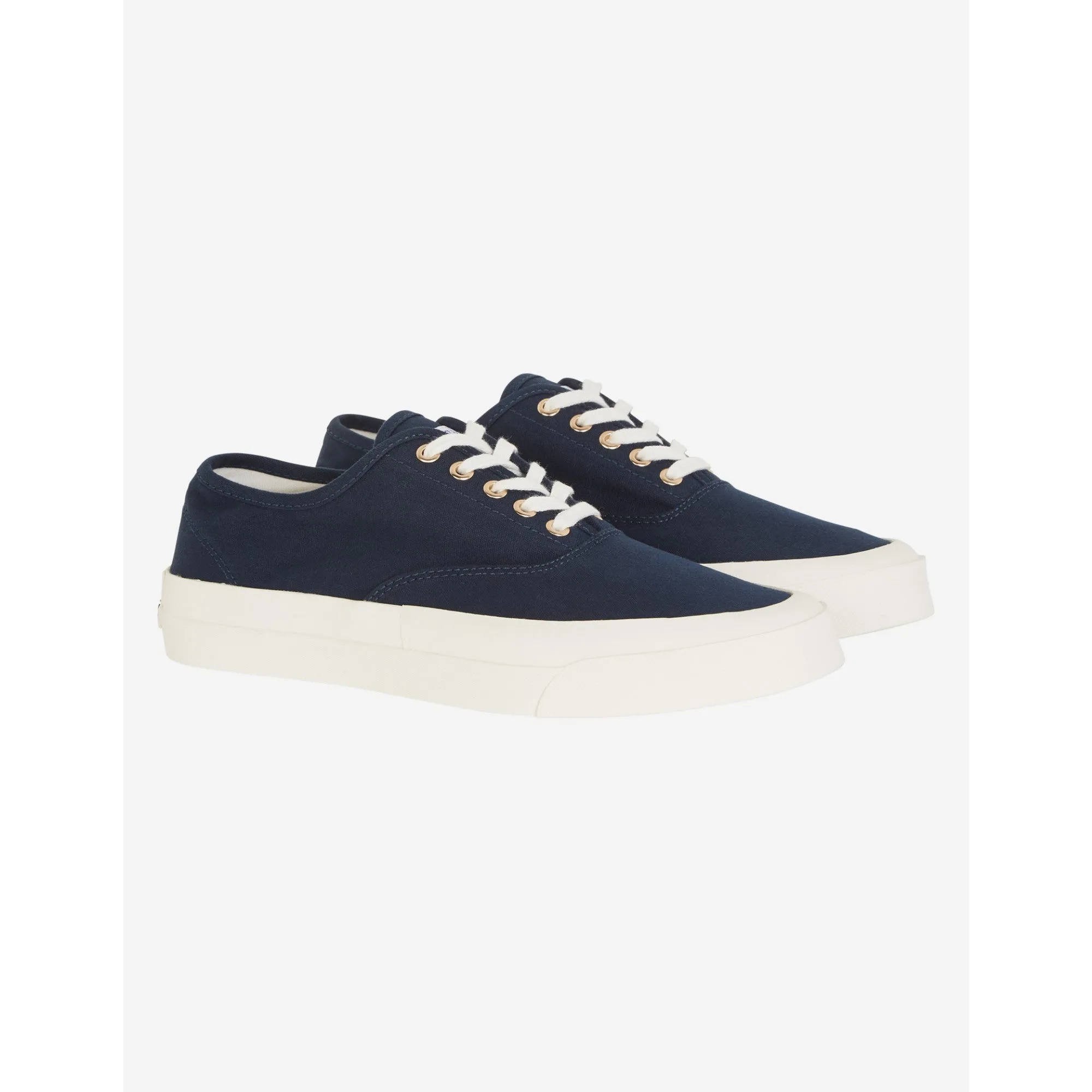Unisex Canvas Laced Sneaker - Navy