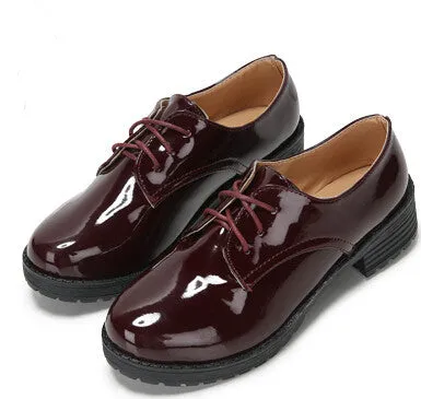 Women's Platform Autumn Retro Oxfords