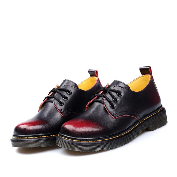 Women's Spring & Autumn Leather Oxfords