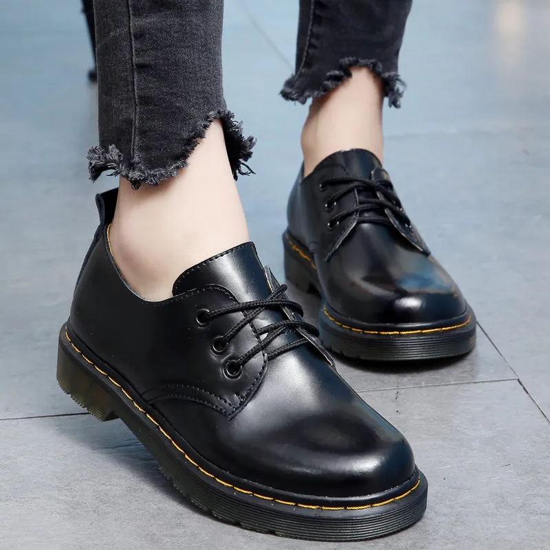 Women's Spring & Autumn Leather Oxfords