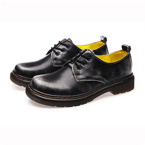 Women's Spring & Autumn Leather Oxfords